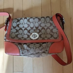 Coach Crossbody w/ Matching Wristlet